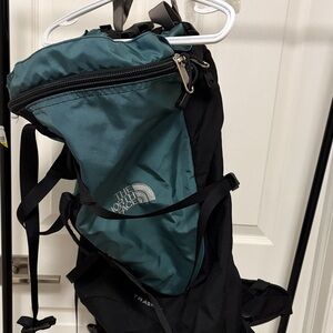 The North Face Men's Backpack in Black and Teal
